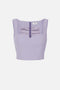 Top in doppio crêpe stretch TO041 61E2EV7 Elisabetta Franchi 