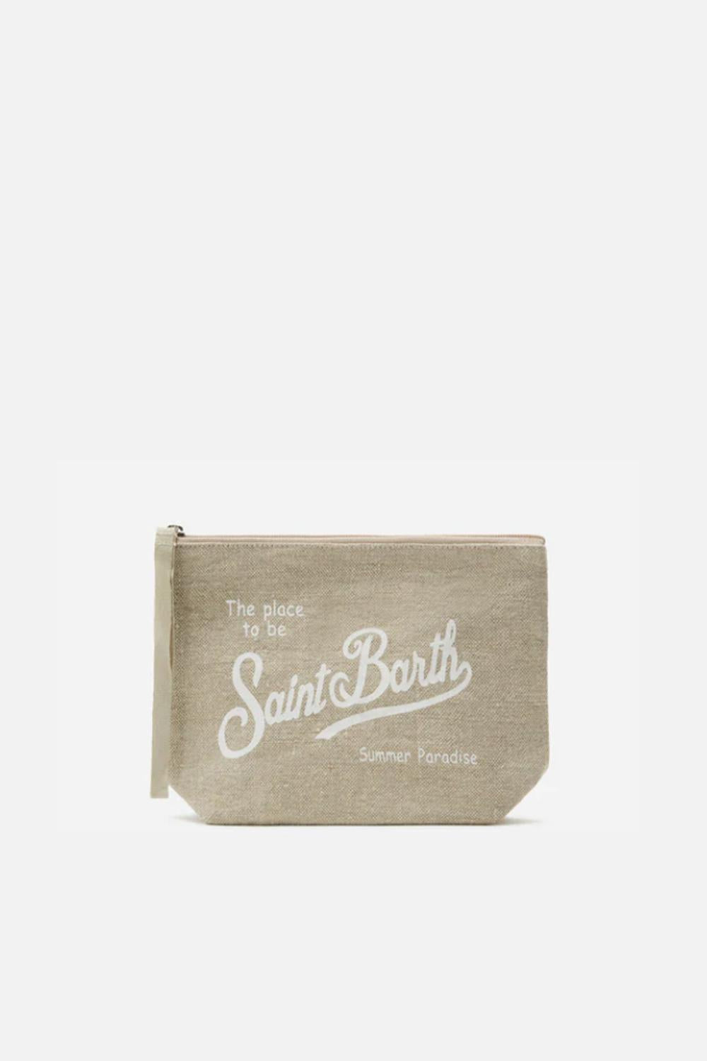 Pochette Aline in lino ALI0004 /01139L Mc2 Saint Barth 