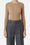 Ribbed viscose and silk crew neck sweater with logo embroidery<br>