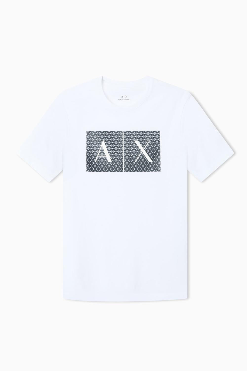 t-shirt girocollo con logo AX 8NZTCK Z8H4Z1100 Armani Exchange 