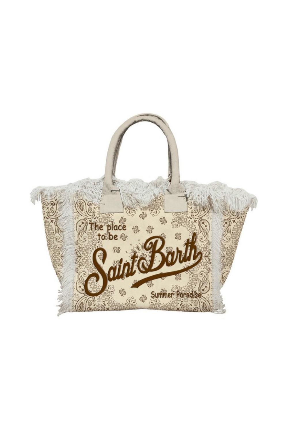 Borsa Colette in canvas di cotone COL0001 /01544H Mc2 Saint Barth 