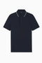 Polo Armani Exchange in cotone piquet con bordino a contrasto XM001285 AF10366UB101 Armani Exchange 