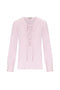 Blusa in georgette con lacci<BR/> CA003 51E2544 Elisabetta Franchi 