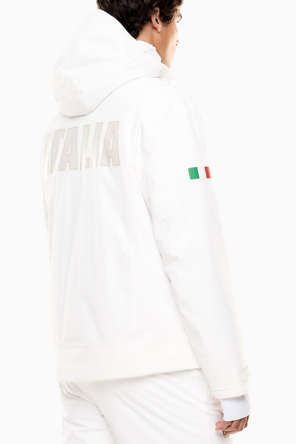 Italia Team Giacca da sci in tessuto tecnico PROTECTUM7 con imbottitura STRATUM7 7M001265 AF24845M0217 EA7 Emporio Armani 