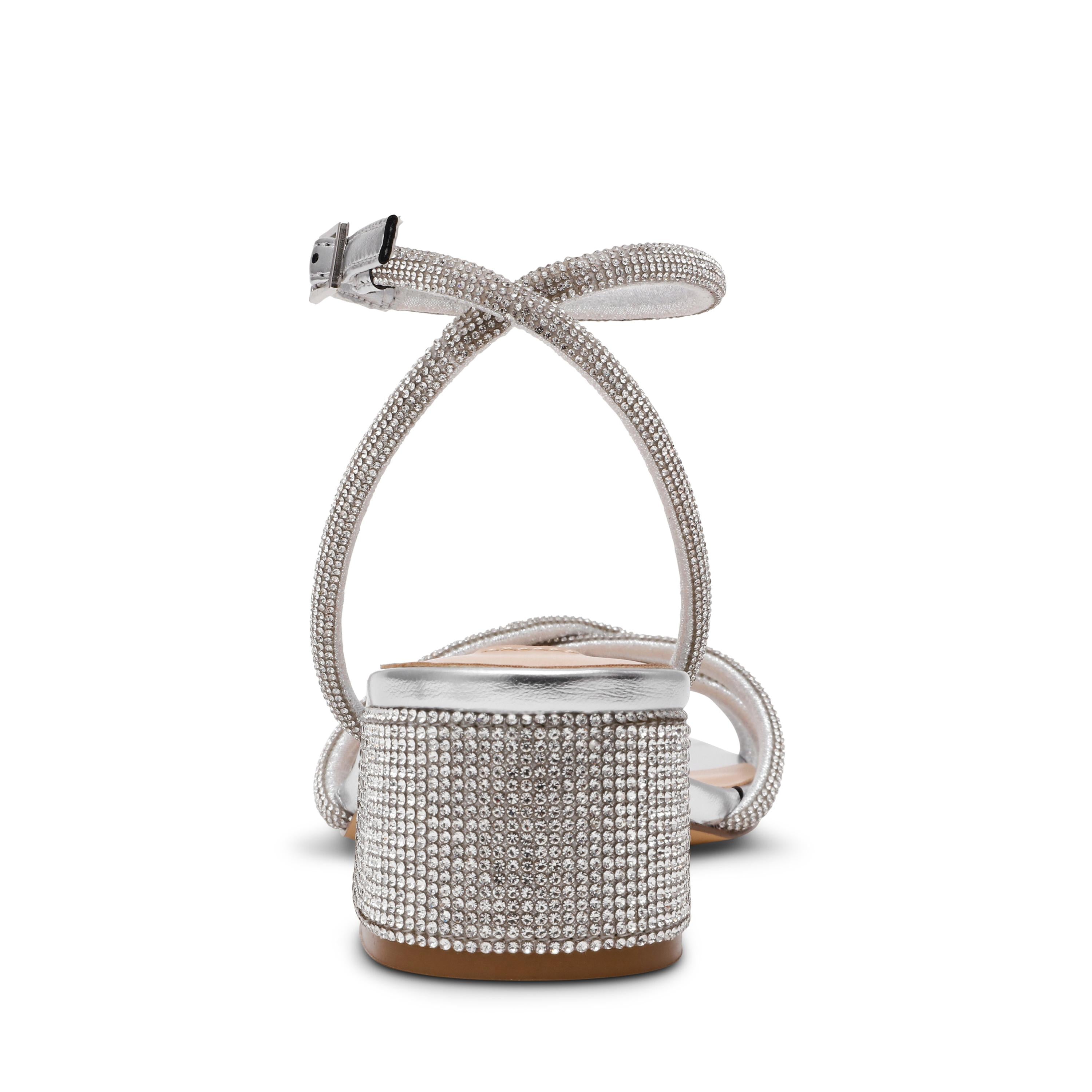 SANDALO CERENA TACCO LARGO CERENA SILVER Steve Madden 