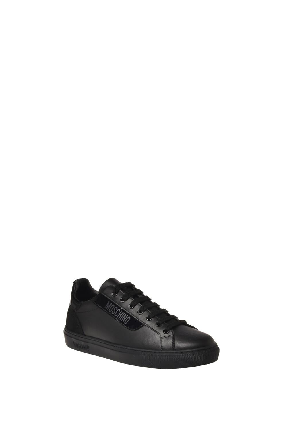 Moschino Sneakers in Pelle <BR/> MB15122G1L GAA00A Moschino Couture 