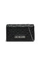 Pochette trapuntata Love Moschino con logo lettering e catena JC4079PP1O LA000B Love Moschino 