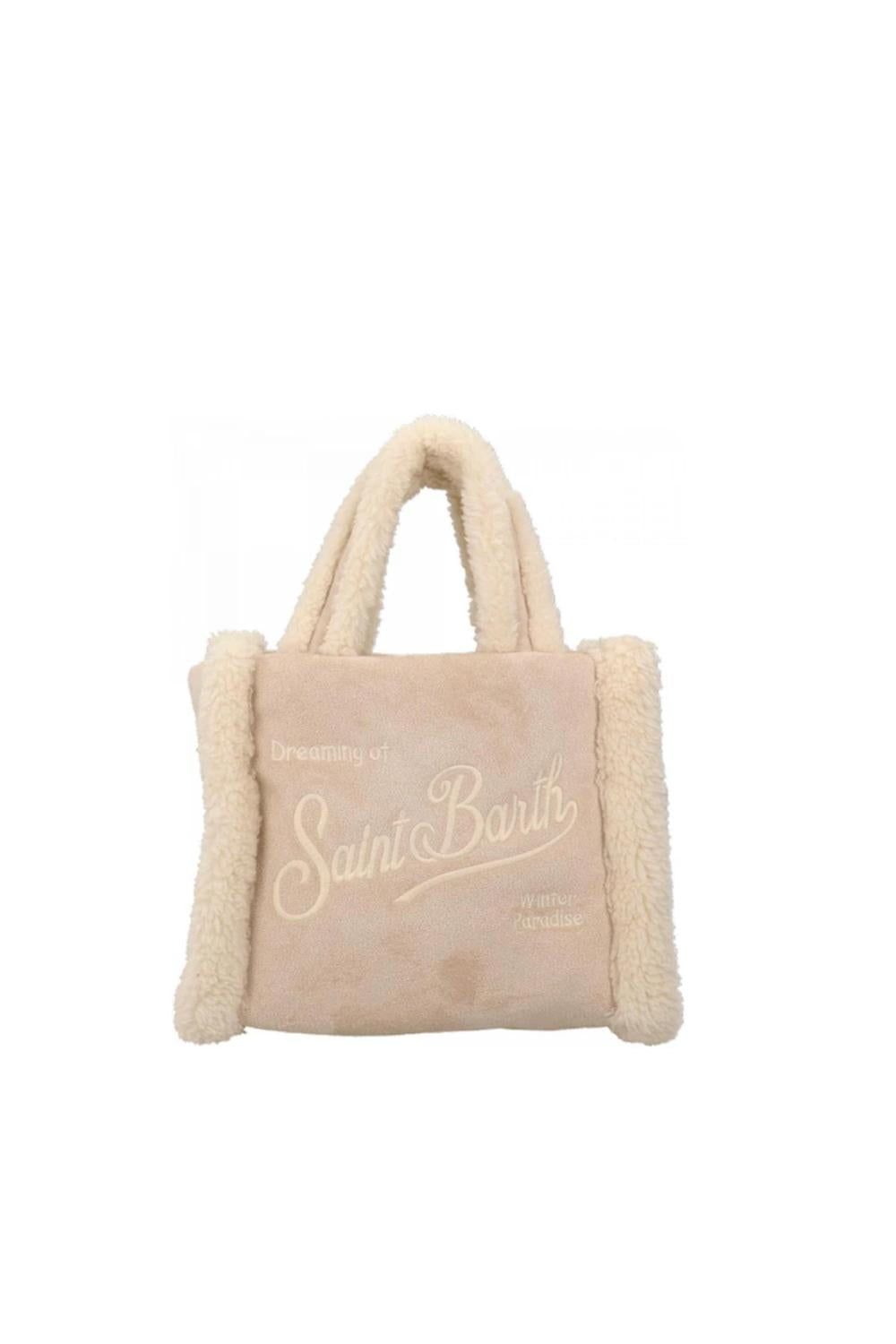 Borsa a Mano Vanity Mini shearling VAMI020 /00208I Mc2 Saint Barth 