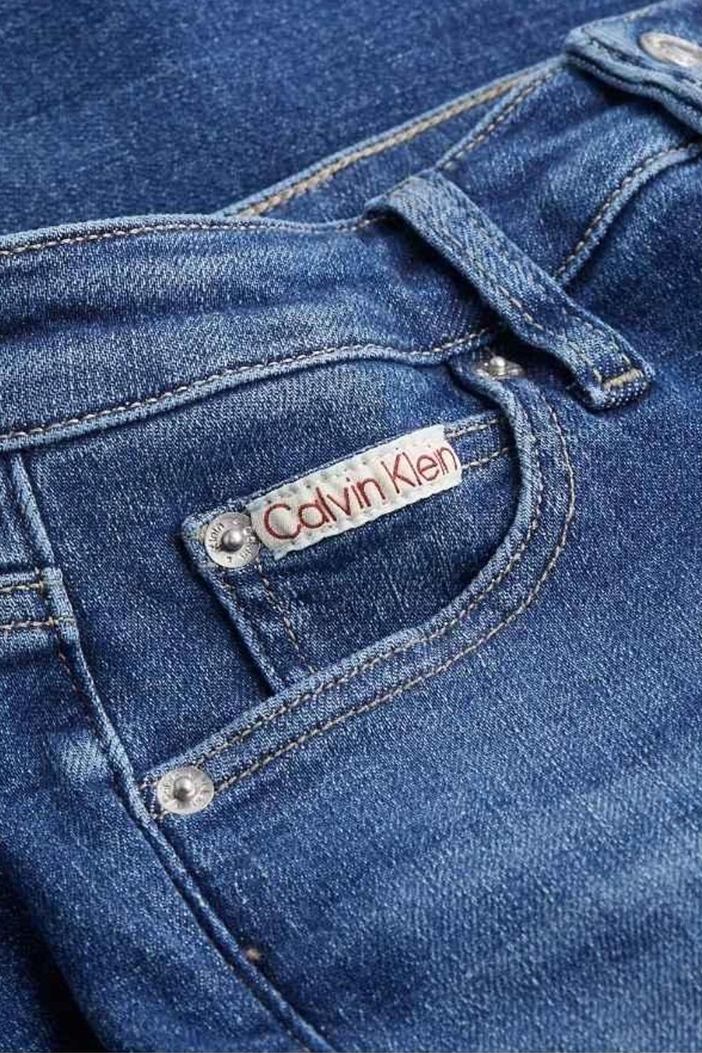 Jeans Skinny Bootcut<BR/> J20J224483 1BJ Calvin Klein 
