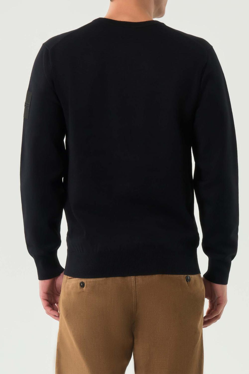 Maglia girocollo Outhere in misto rayon 4650-013 A048BLACK Outhere 