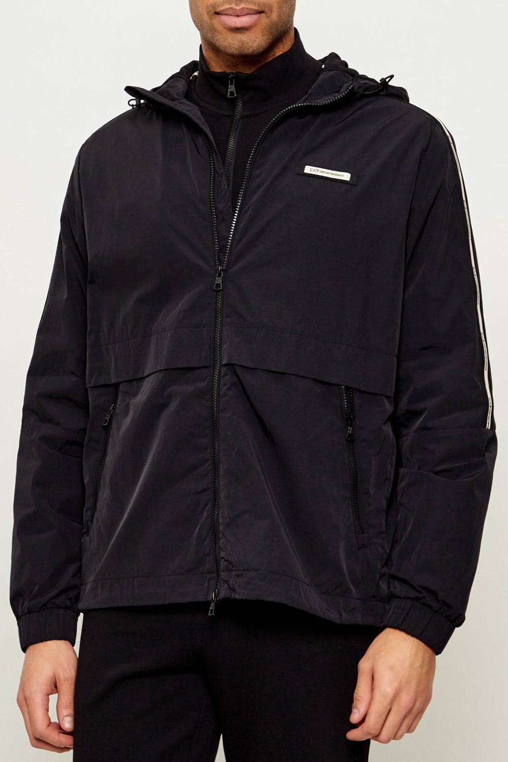 Giacca con cappuccio in nylon della serie Logo 7M001486 AF13190UC001 EA7 Emporio Armani 