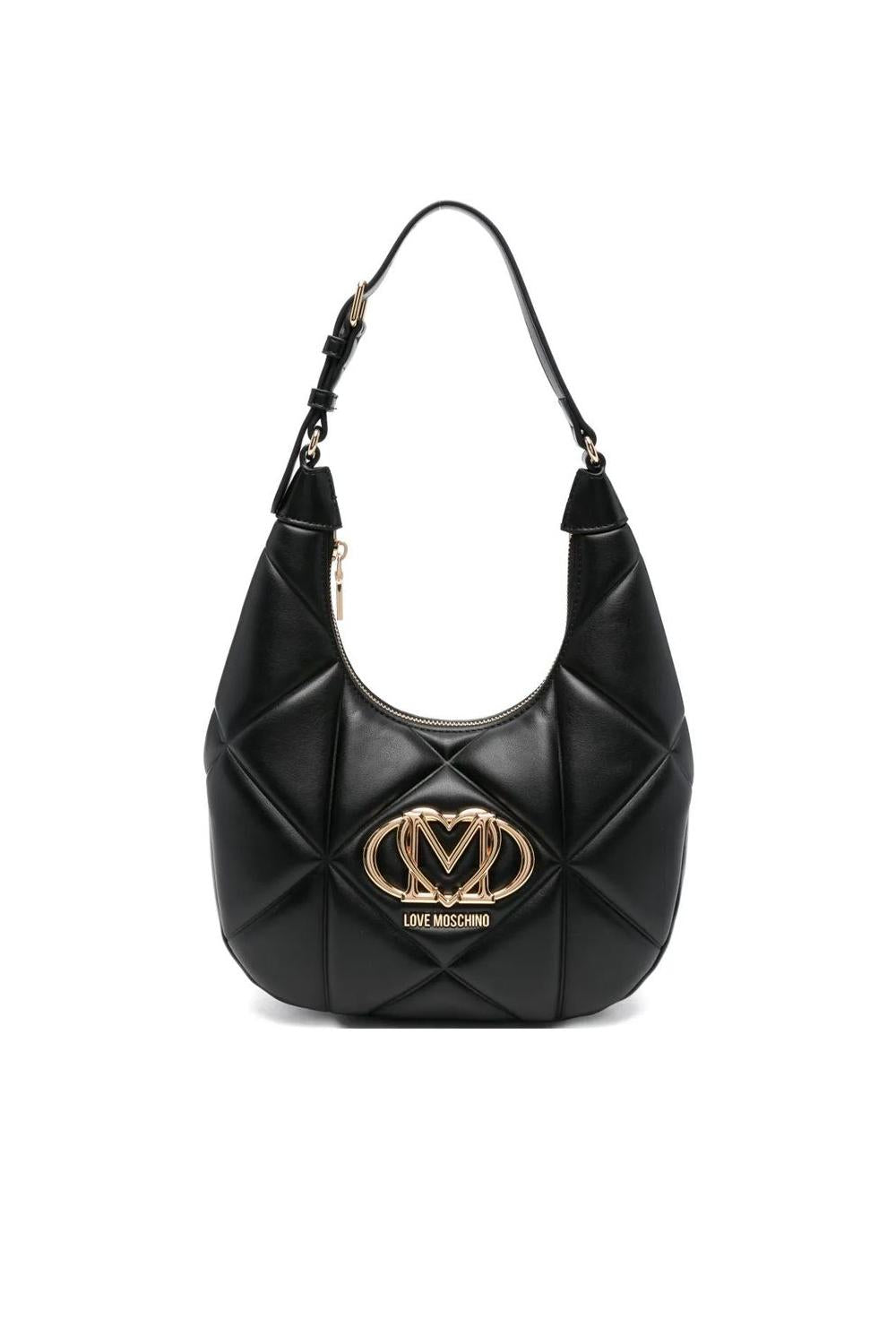Hobo bag trapuntata<BR/> JC4082PP1N LC0000 Love Moschino 