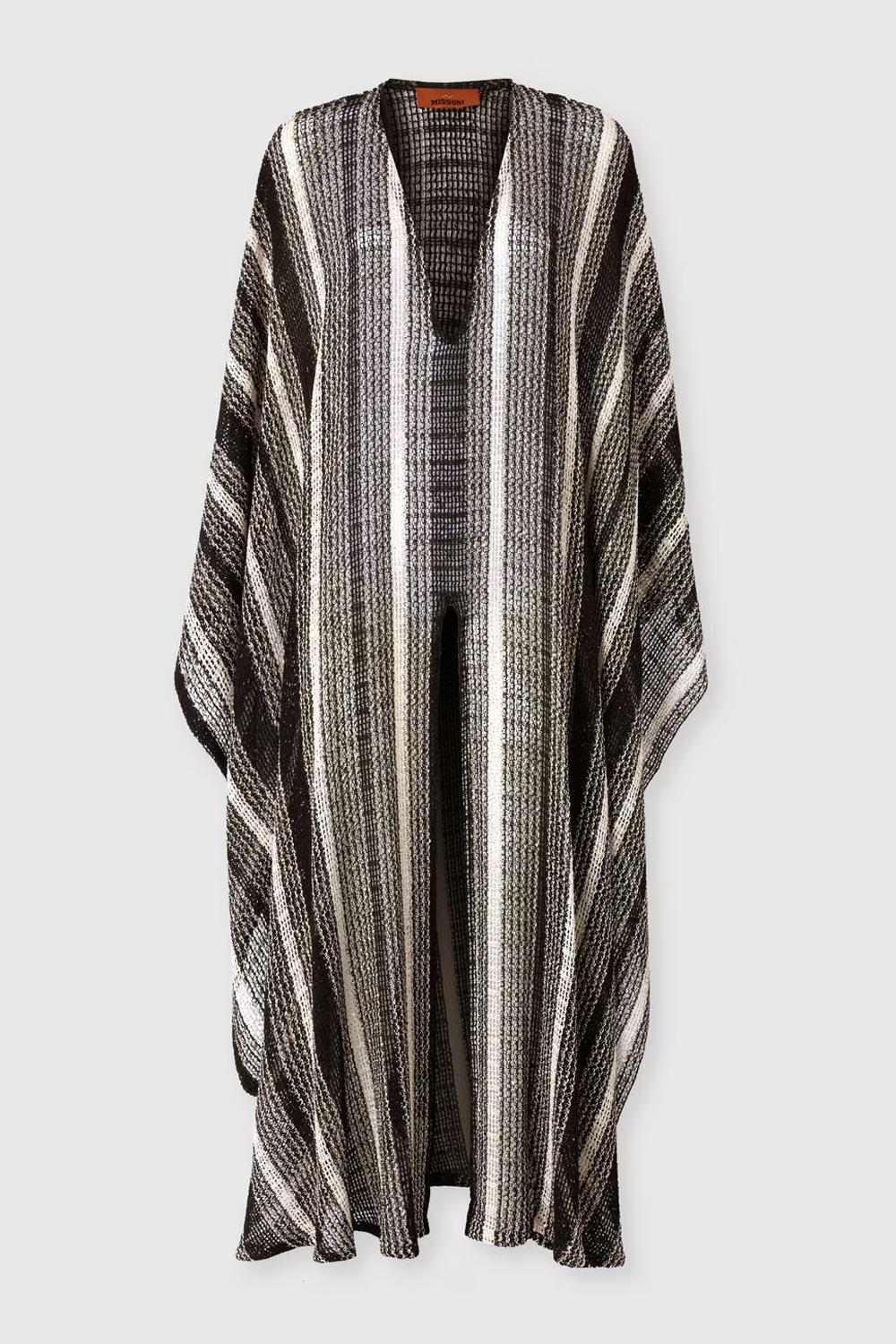 Caftano lungo in rete Missoni MS26SQ2F BV00J7S91SR Missoni 