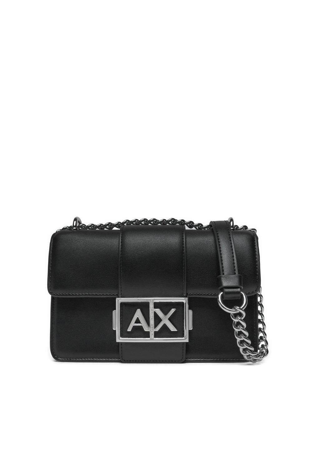 Borsa a spalla con logo metal XW000071 AF12039UC001 Armani Exchange 