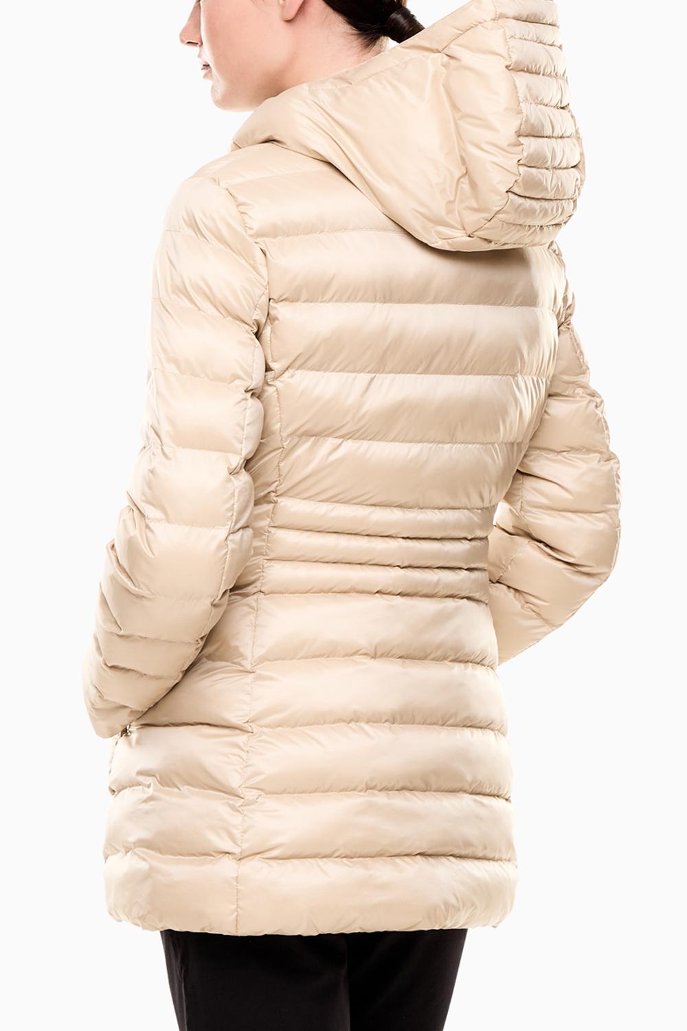 Caban con cappuccio in nylon imbottito 7W000685 AF12475U1046 EA7 Emporio Armani 