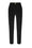 Crêpe trousers with pockets and logo plaque<br>