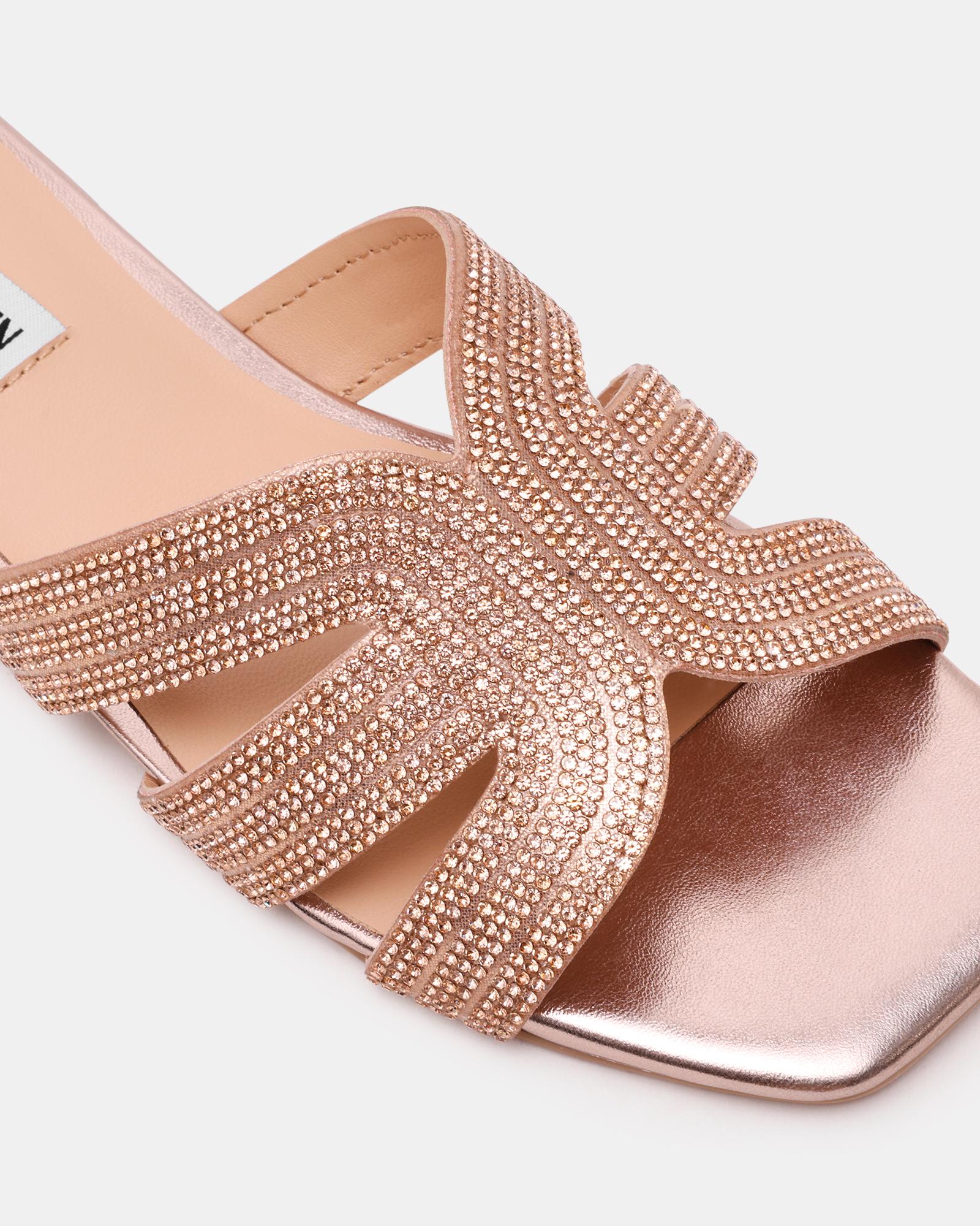 SEQUEL - sandalo basso con strass SEQUEL ROSE GOLD Steve Madden 