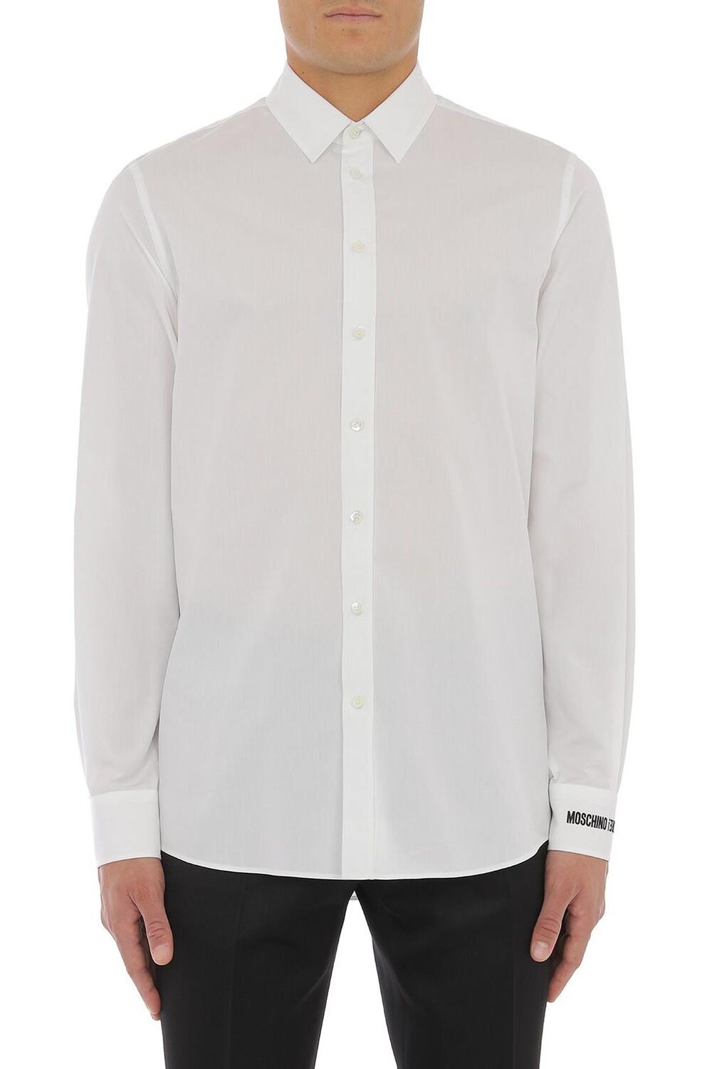 Camicia in popeline<BR/> ZRA0225 70351001 Moschino Couture 