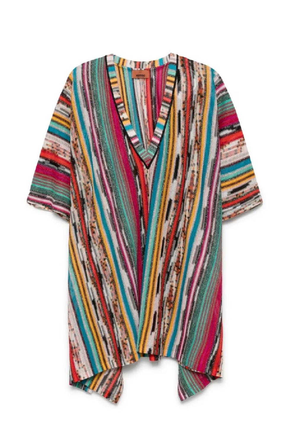 Copricostume in viscosa fiammata lamé<BR/> MC23SQ03 BR00ZZS208H Missoni 