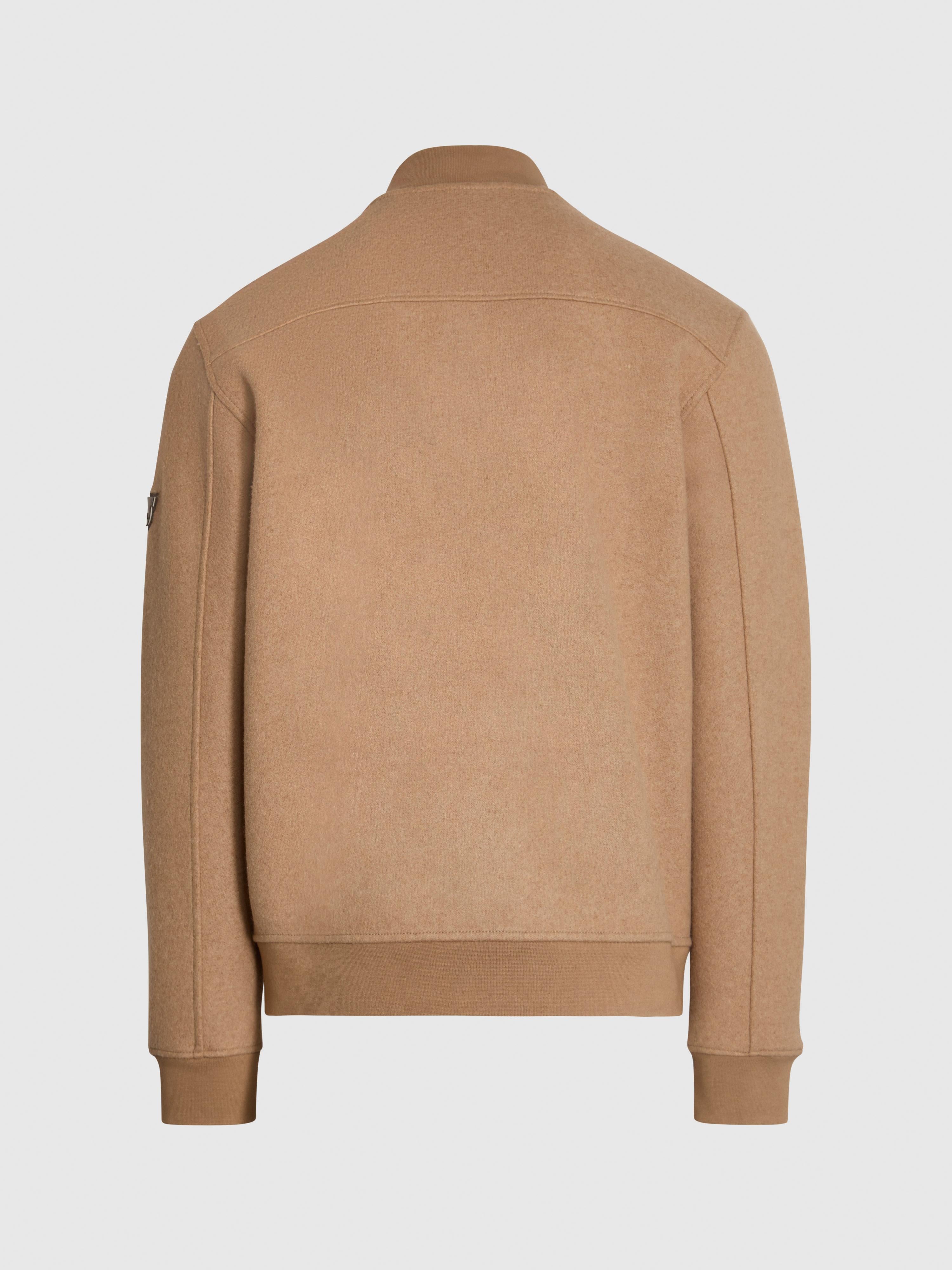 Bomber in lana termosaldata con Wooltech ATA255012 Q602 Alpha Tauri 