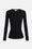 Maglia a costine con logo gioiello
