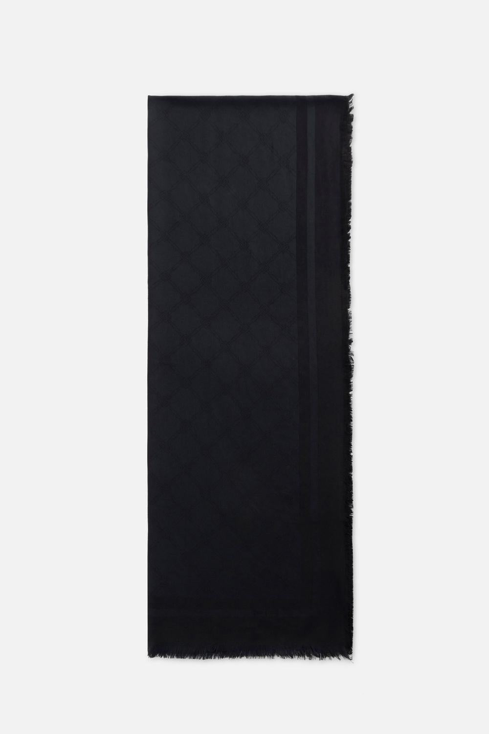 Pashmina con rombi jacquard<BR/> SC04F 51E2110 Elisabetta Franchi 
