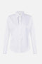 Camicia Elisabetta Franchi in Cotone con Colletto Cut-Out e Polsi Ricamati CA128 61E2100 Elisabetta Franchi 