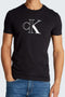 T-shirt Outline Monologo<BR/> J30J325678 BEH Calvin Klein 