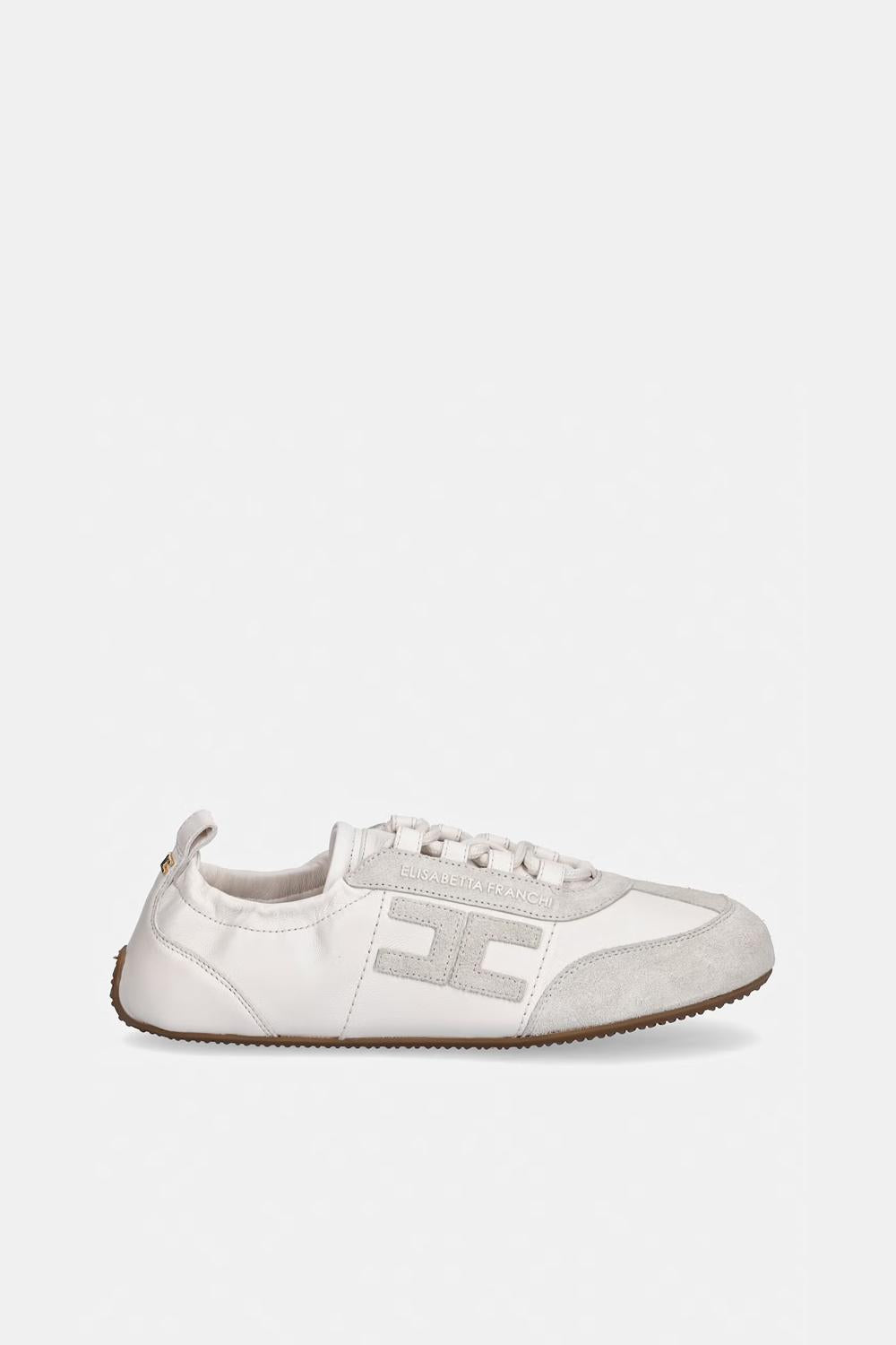 sneakers in pelle SA39G 61E2193 Elisabetta Franchi 