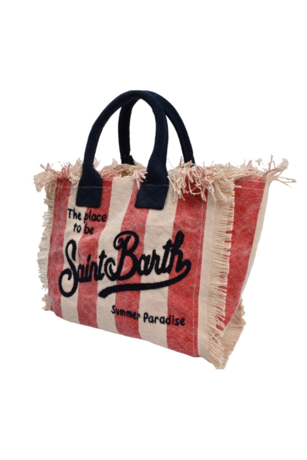 Borsa Colette in canvas di cotone COL0001 /04195H Mc2 Saint Barth 
