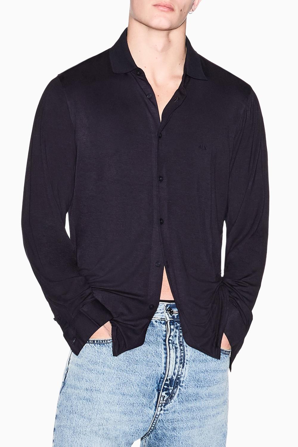 Camicia in tessuto tecnico XM002370 AF21936UB101 Armani Exchange 