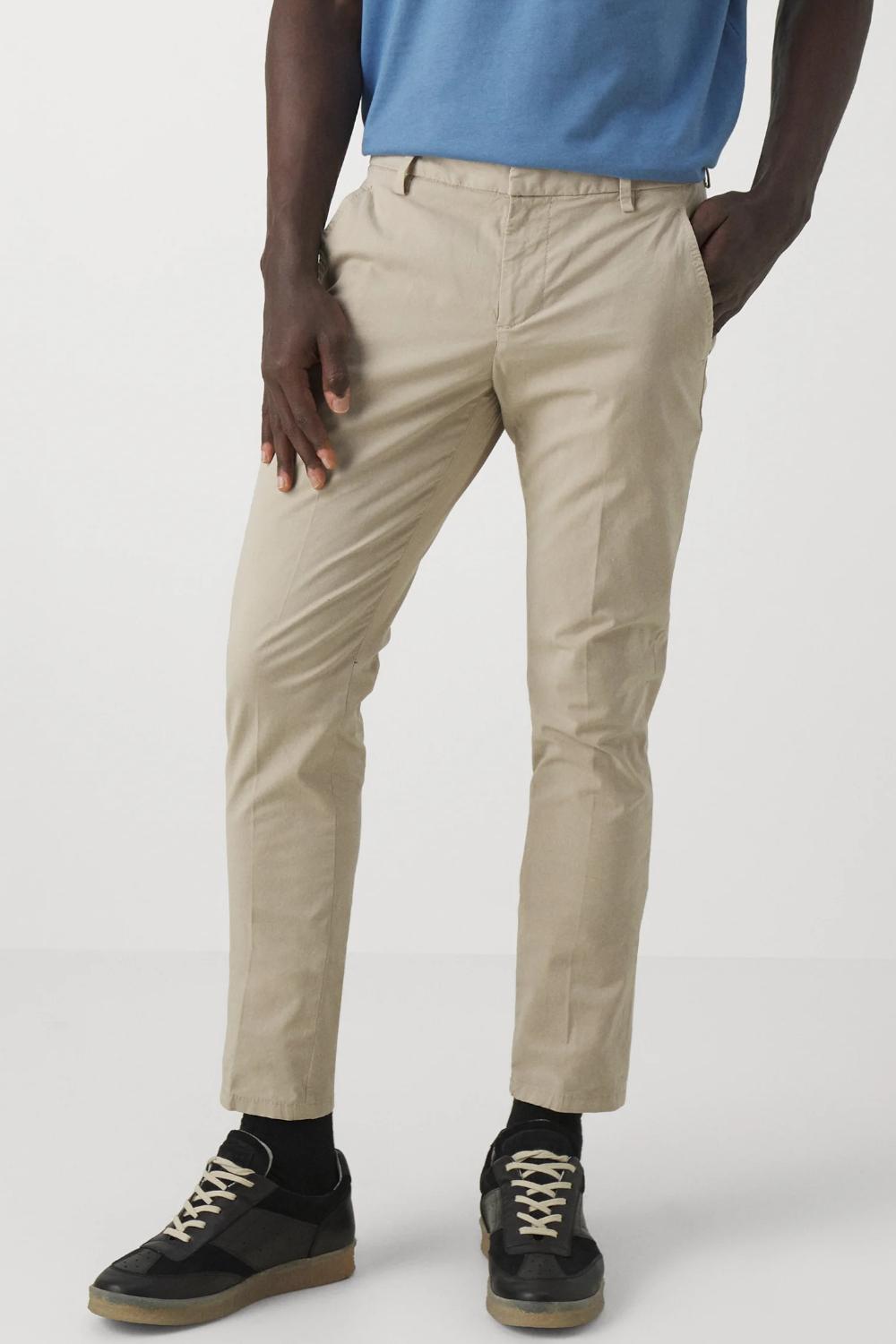 Pantaloni Gaubert slim <BR/> UP235 LS0004U-IZ1004 Dondup 