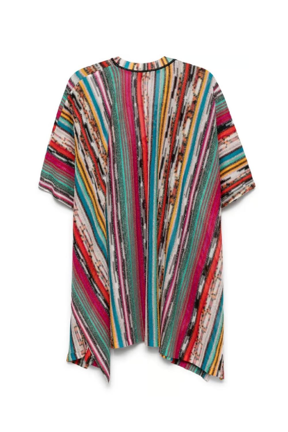 Copricostume in viscosa fiammata lamé<BR/> MC23SQ03 BR00ZZS208H Missoni 