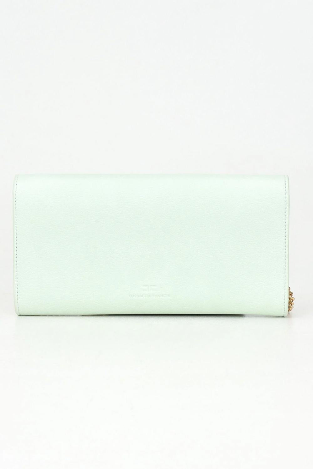 Baguette con tracolla e placca logo<BR/> BS32A 51E2124 Elisabetta Franchi 
