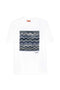 T-Shirt Con Stampa A Zigzag US26SL0G BJ00QKS01L4 Missoni 