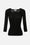 Top in maglia con dettaglio lettering