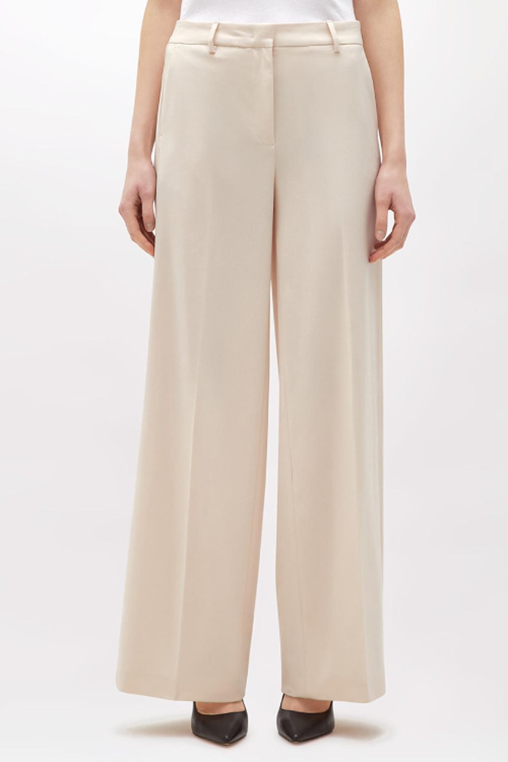 Pantaloni in flanella di viscosa stretch RF5090 T577110110 Blugirl 