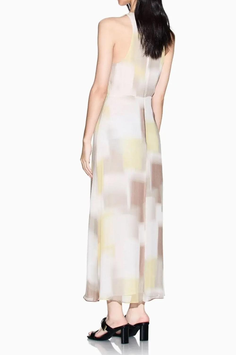 Abito midi con stampa astratta allover<BR/> XW001963 AF21554F1060 Armani Exchange 