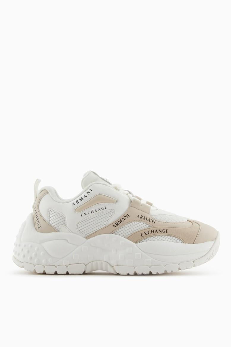 Sneakers chunky con inserti a contrasto Armani Exchange<BR/> XDX120 XV708U626 Armani Exchange 