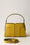 Tote bag with geometric cuts<br>