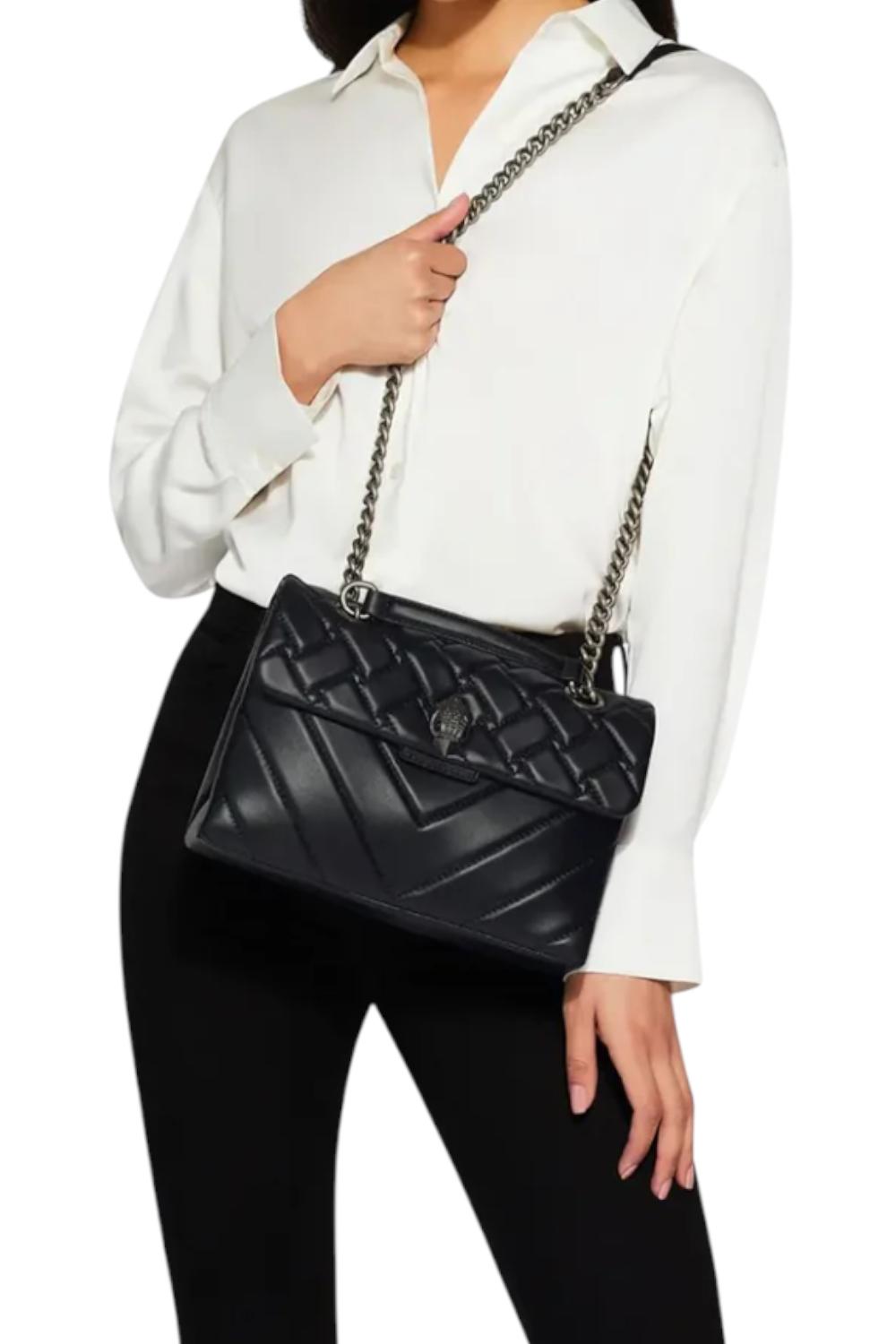 Borsa Kensington<BR/> 1470405109 /BLACK Kurt Geiger London 