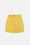 Shorts in crêpe leggero con bottone logo
