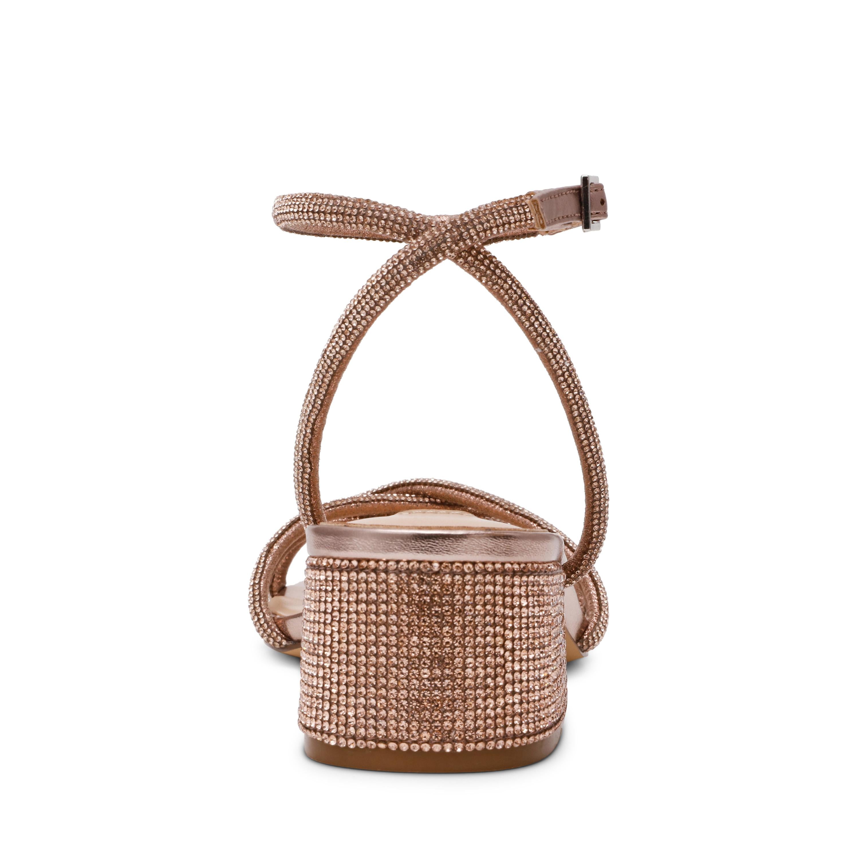 SANDALO CERENA TACCO LARGO CERENA ROSE GOLD Steve Madden 