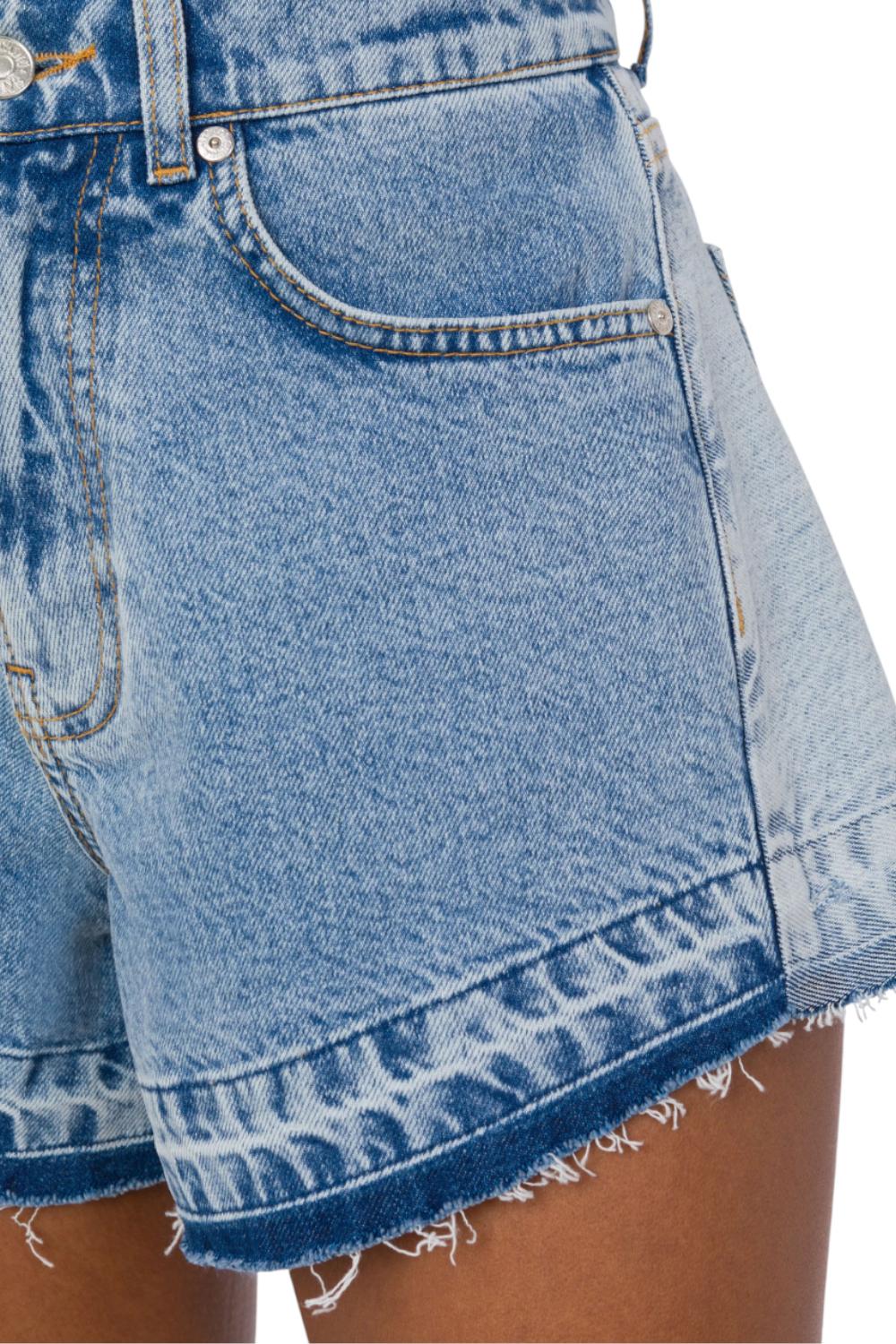 Short in denim Moschino Jeans<BR/> 0316 37191303 Moschino Jeans 
