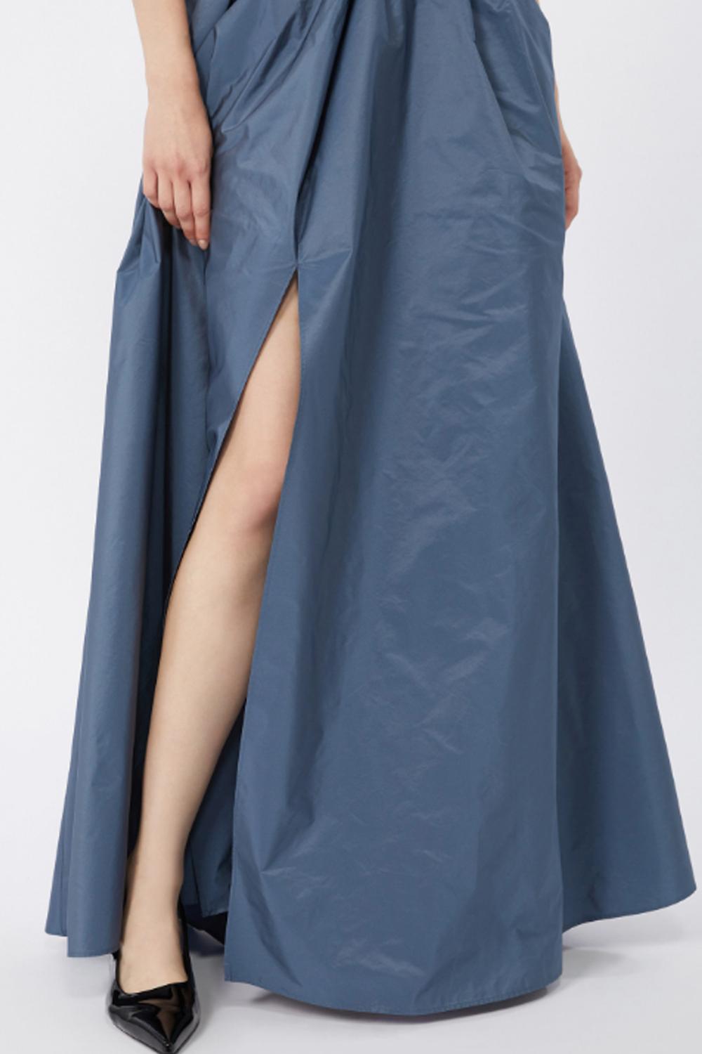 Abito bustier in taffetà MSEQUINOA 063AVIO Max Mara Studio 