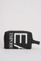 Beauty case uomo nero con logo 245076 3R91095020 EA7 Emporio Armani 