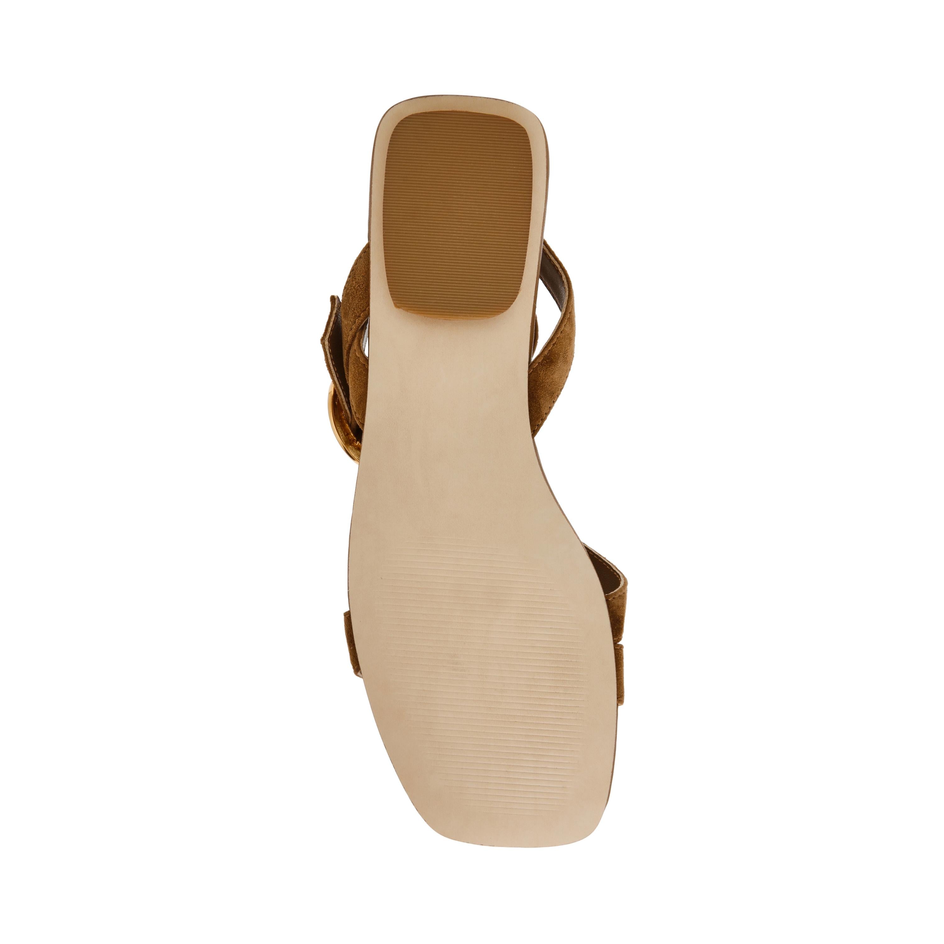 KARMIN - sandalo basso con fibbie KARMIN CHSNUT SUEDE Steve Madden 