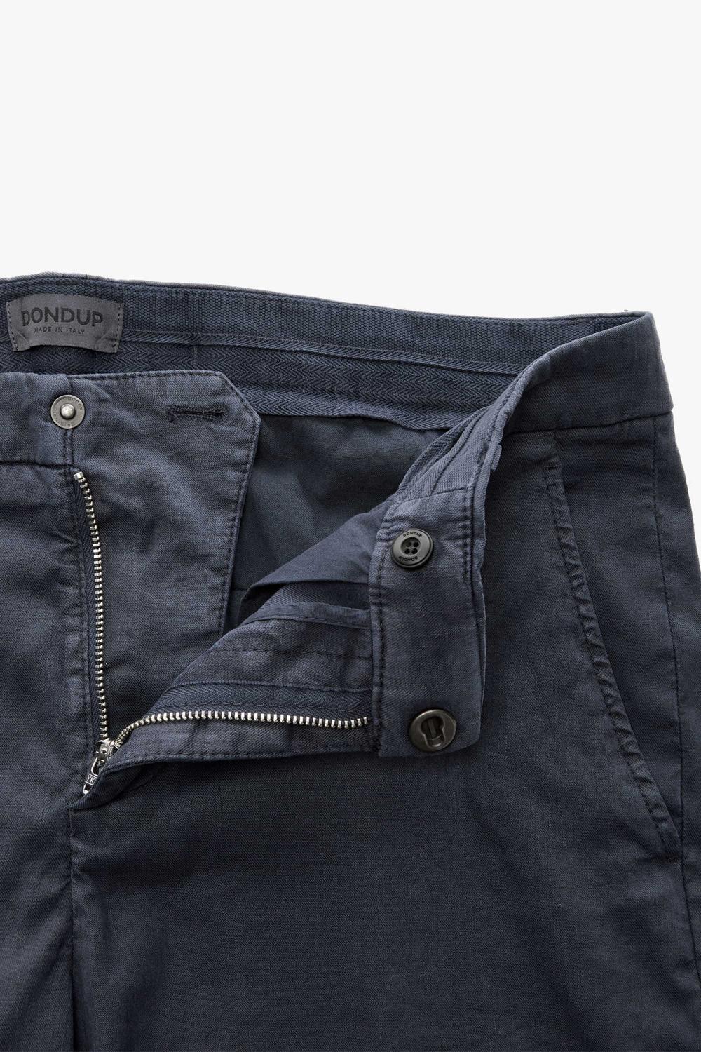 Pantaloni Gaubert slim <BR/> UP235 LS0004U-IZ1890 Dondup 