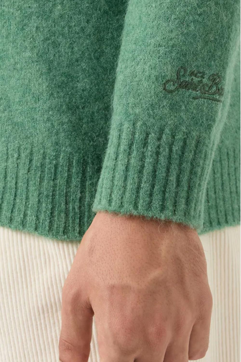 Maglione girocollo Regent in ALPACA STRETCH<BR/> REGE006 /00268I Mc2 Saint Barth 