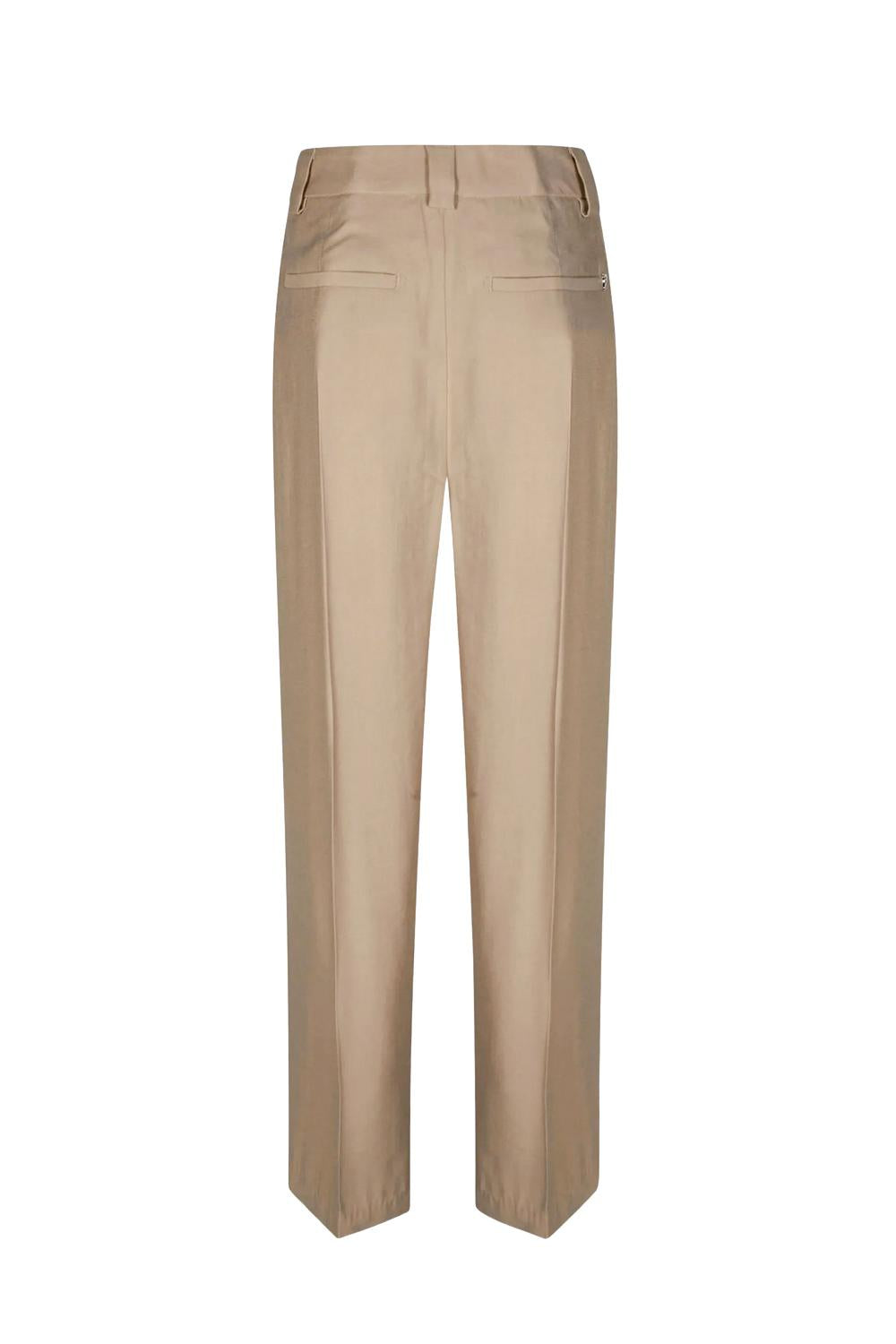 Pantaloni Abby wide leg in gabardina di viscosa DP883 IF0049D-XXX004 Dondup 